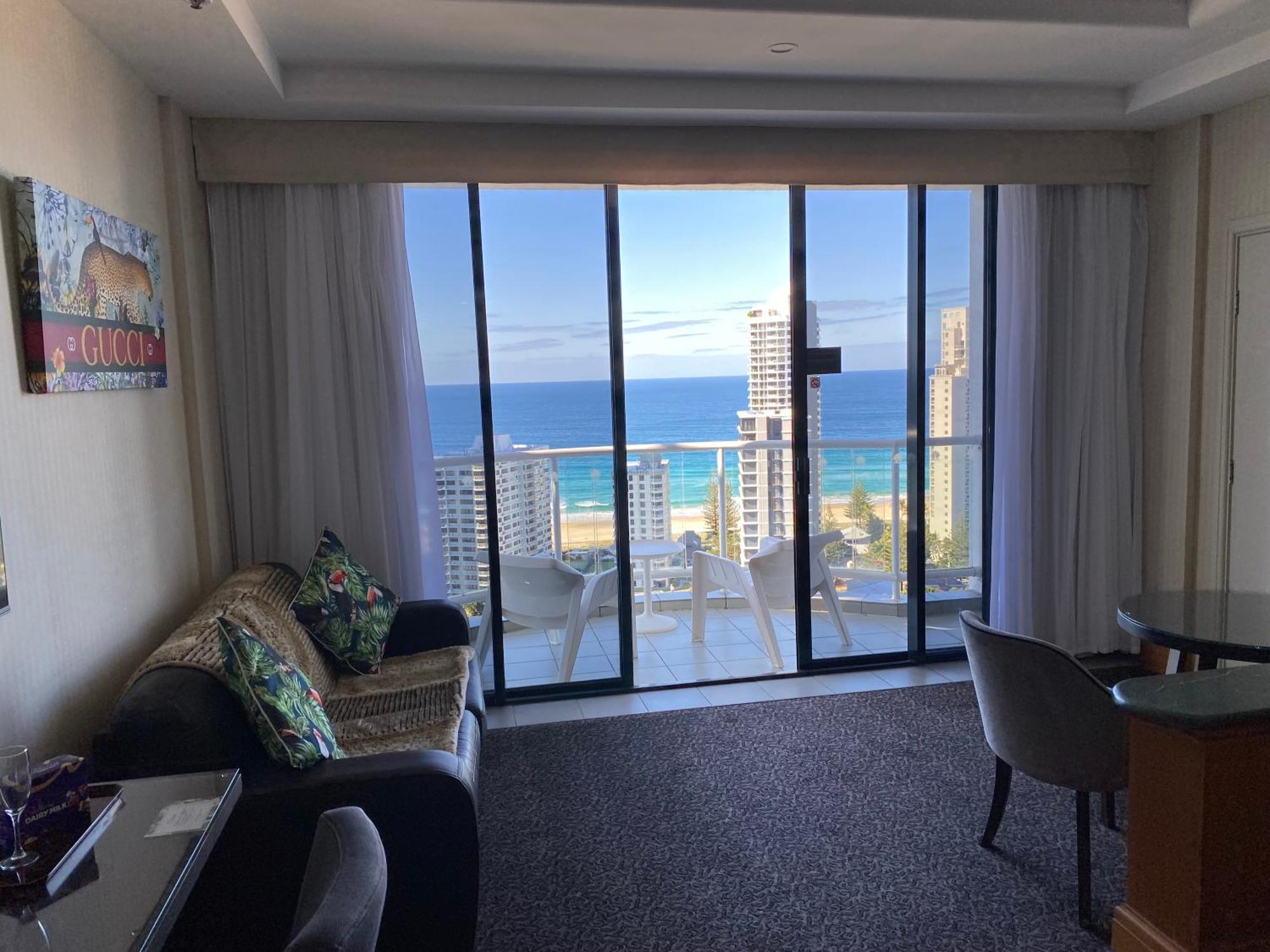 Luxury Privately Owned Ocean View Studio Apartments At O4Ks Gold Tower Gold Coast Exterior foto